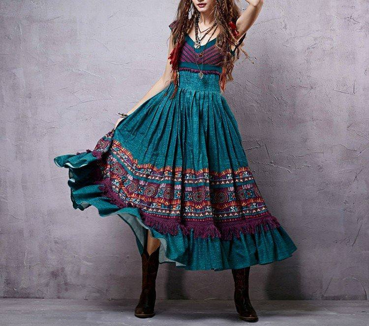 Модні сукні в стилі бохо - фото та ідеї