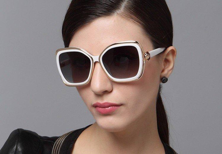 Модні жіночі сонцезахисні окуляри - фото