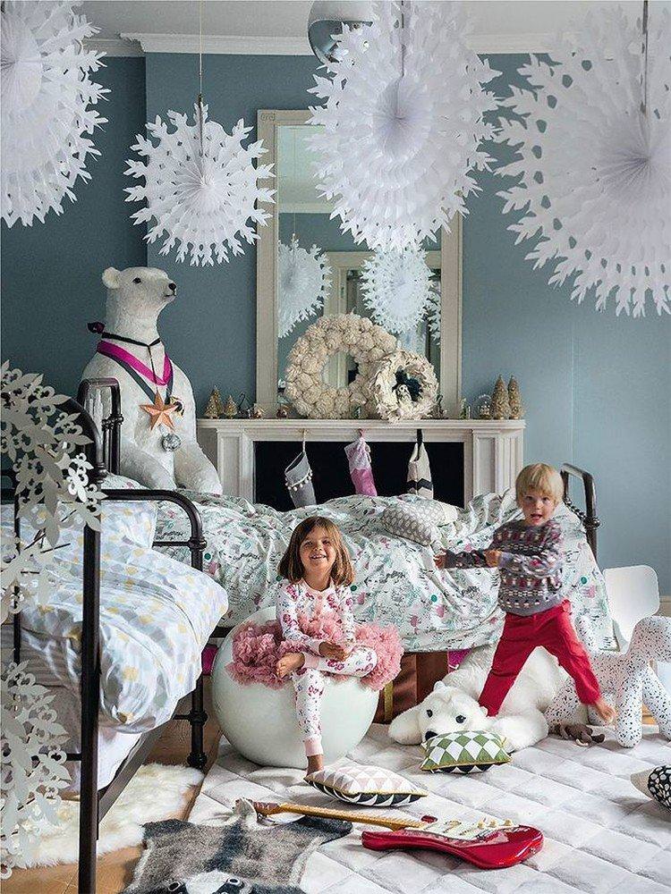 Як прикрасити дитячу кімнату на Новий рік - фото та ідеї