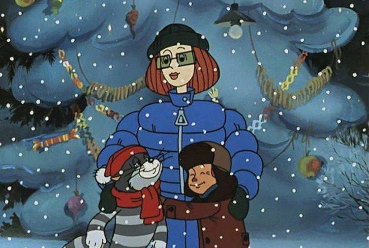 Зима в Простоквашиному - Найкращі новорічні мультфільми для дітей