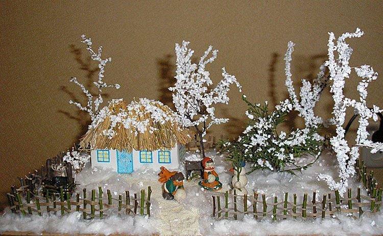 Зимові вироби в дитячий садок своїми руками - фото та ідеї