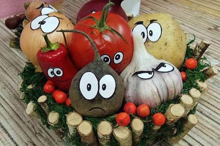 Вироби з овочів для дитячого садка: 10 красивих та легких ідей