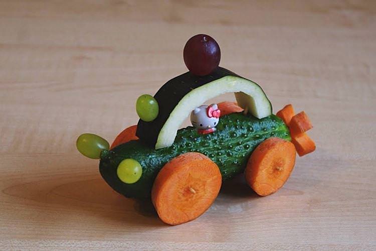 Вироби з овочів для дитячого садка - фото та ідеї
