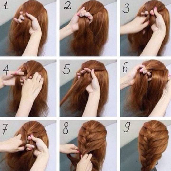 Як заплести класичну французьку косу