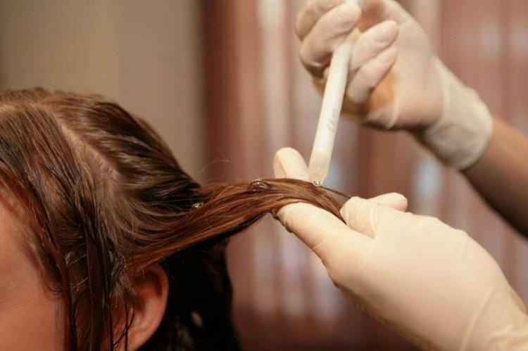 Нанесення препарату - Ботокс для волосся в домашніх умовах