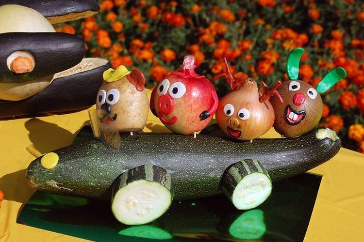 Овочеві вироби в дитячий садок своїми руками