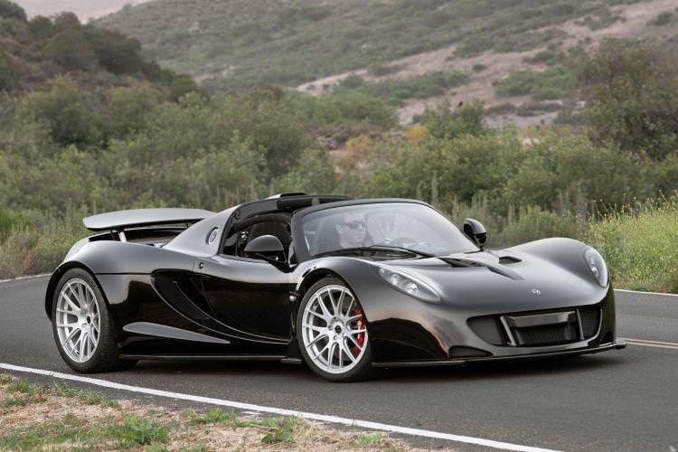 Hennessey Venom GT Spyder - Найшвидші автомобілі світу