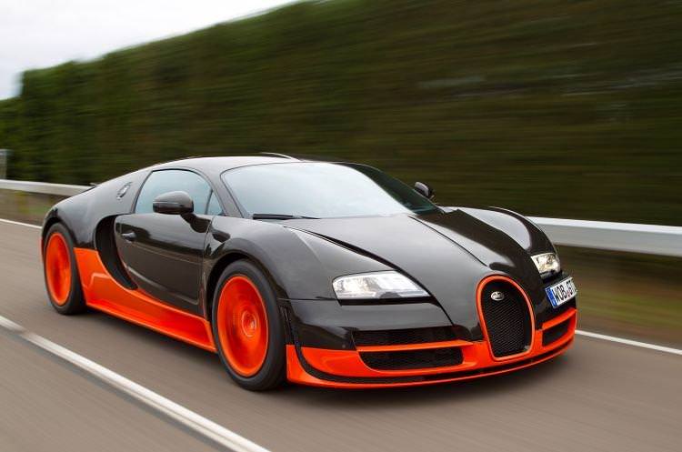 Bugatti Veyron Super Sport - Найшвидші автомобілі світу