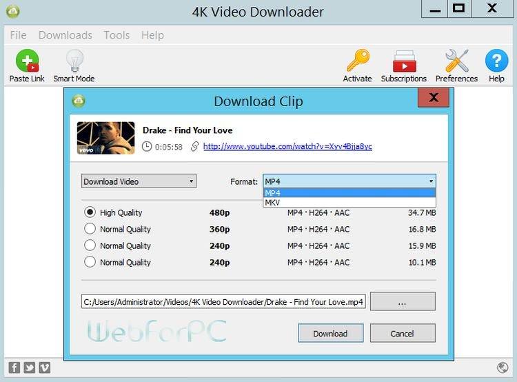 4K Video Downloader - Як завантажити відео з YouTube