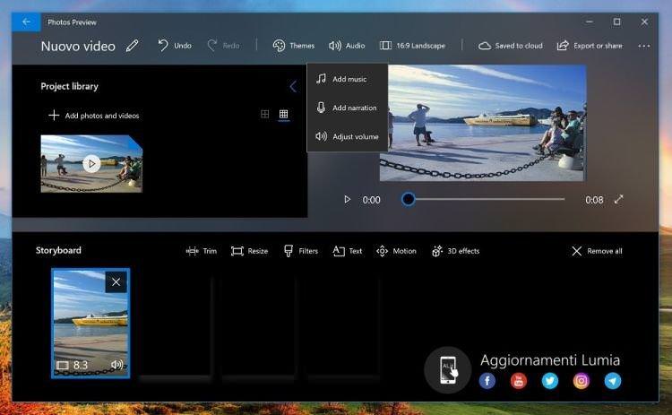Windows Фото - Програми для монтажу відео
