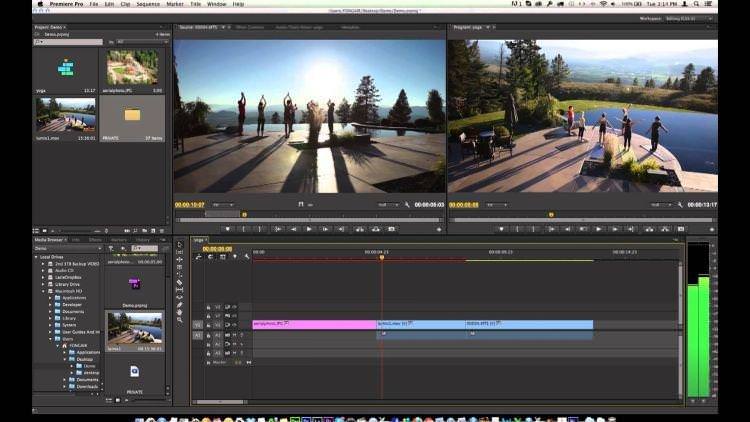 Adobe Premiere Pro - Програми для монтажу відео завантажити