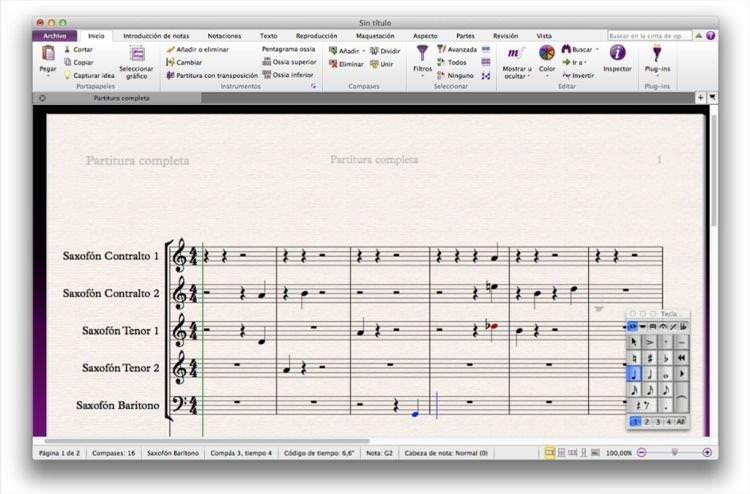 Sibelius - програми для створення музики завантажити