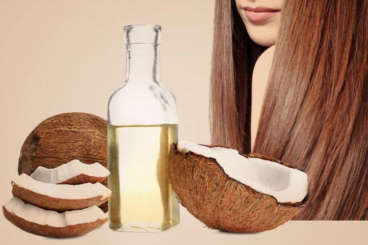 Маска для волосся з кокосовою олією та желатином