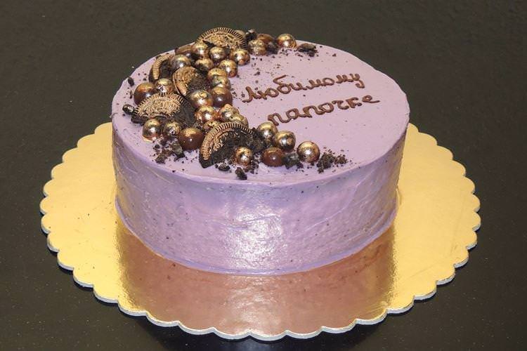 Святковий торт - Що подарувати татові на День народження своїми руками