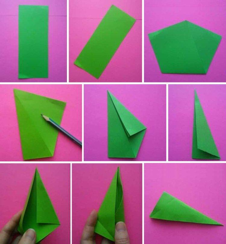 Як зробити пазурі зі смужки паперу
