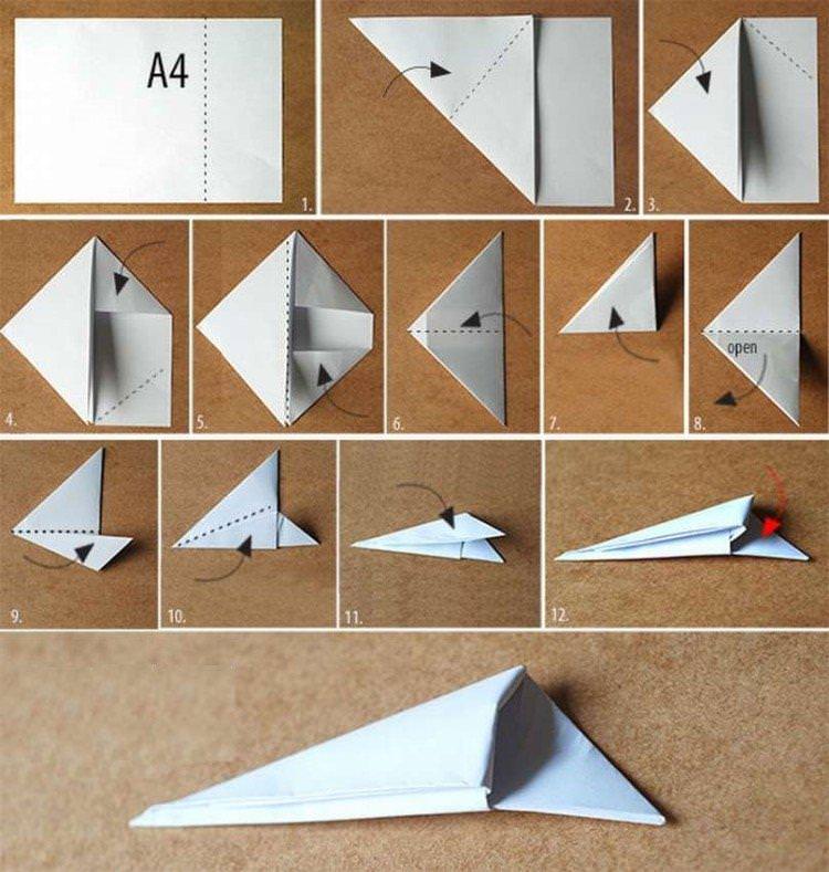 Як зробити пазурі з паперу А4