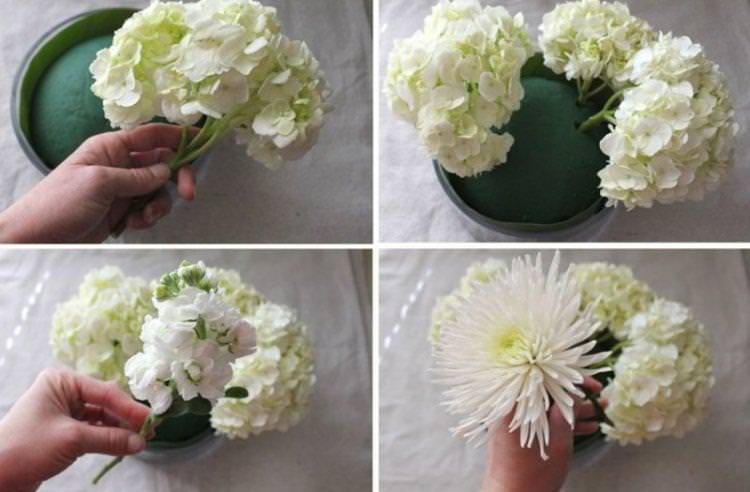 Квіткові скульптури - Квітковий декор на весілля