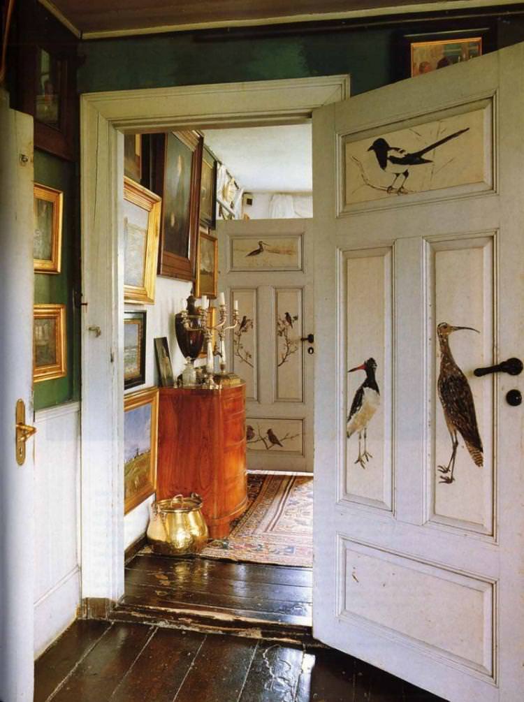 Декор старих дверей своїми руками - фото