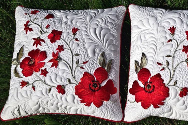 Стігані подушки - Викрійки та ідеї для декоративних подушок своїми руками